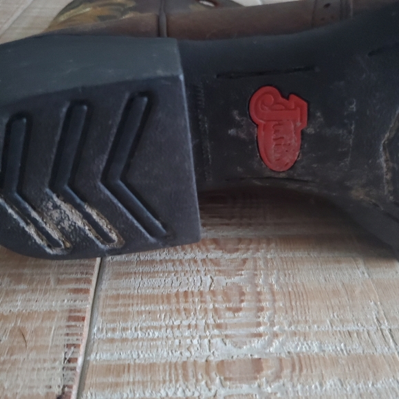 Justin's men western boots milo 12d brown - Picture 9 of 14